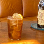 A Long Island Iced Tea on a table at EOW magazine